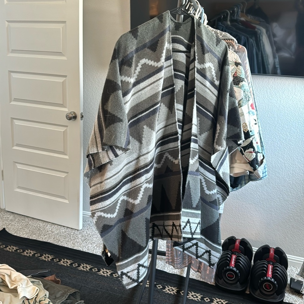 Poncho shawl from Target